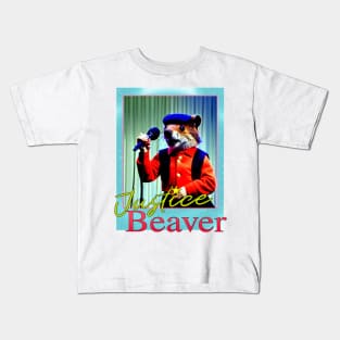 Justice Beaver 2 (pop music star) Kids T-Shirt